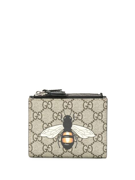 gucci bee design wallet|gucci bumblebee wallet.